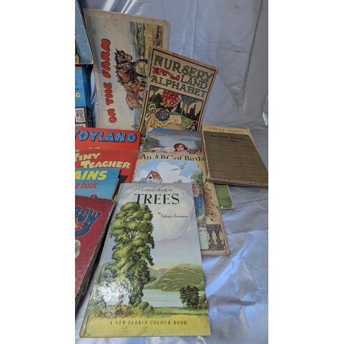 902 - A Box Of Antique And Vintage Children's Books