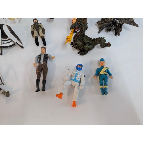 1649 - Action Man, Han Solo, Spiderman and Other Action Figures