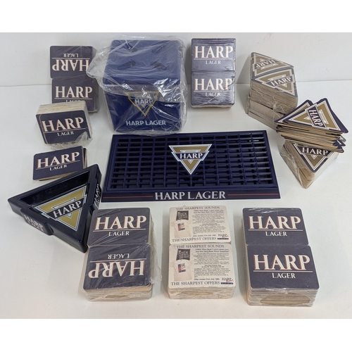 601 - A Collection of Harp Lager Meer Mats and other Breweriana