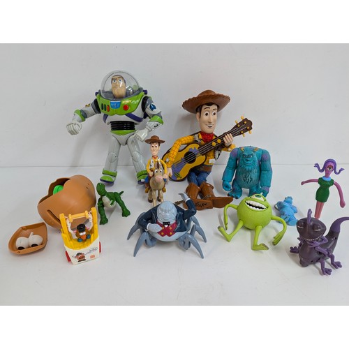 1647 - Buzz Lightyear and Woody Plus Monsters Inc. Figures