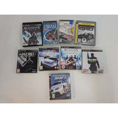 1871B - An Assortment of PS3 Games and PSP Games, Assassins Creed, Call of Duty etc.