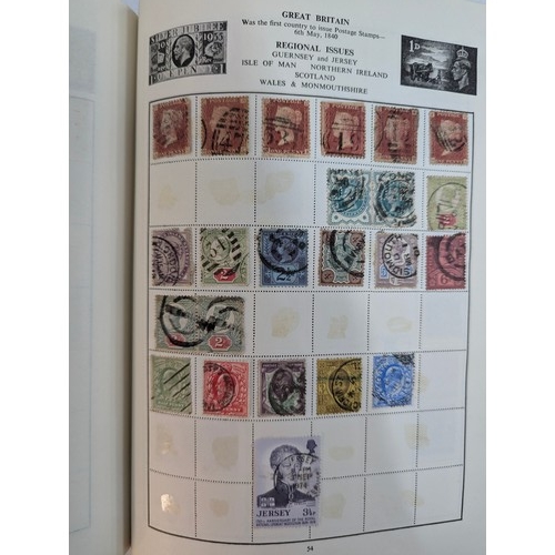 355 - An Album of Worldwide Stamps - Clean - Good German States, Hitler, Penny Reds