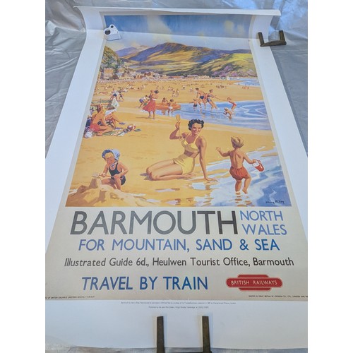 419 - Virgin Atlantic To And From Boston Poster, Victoria And Albert Museum Poster, And British Rail Barmo... 