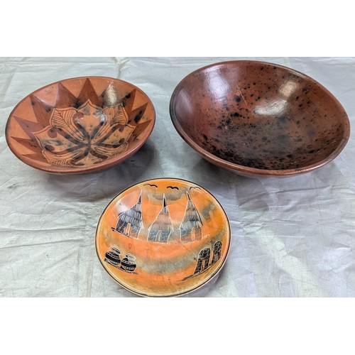 813 - 2 Indonesian And One African Bowls