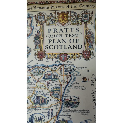 597 - Pratts High Test Plan Of Scotland Map