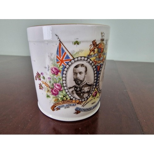 74 - Rare / Scarce Royal Memorabilia; Perpetual Souvenir Porcelain by Paragon China; Coffee Cup & Saucer ... 