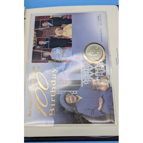 294 - The Royal Family 17 x Coin Covers and additional First Day Covers