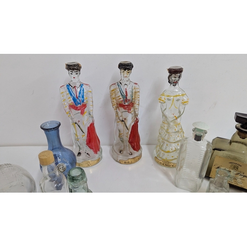 665 - A Collection Of Bottles, Antique Pop, Schweppes Etc.