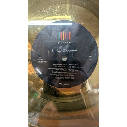 743 - Sinead O'Connor Norwegian Gold Disc For 'I Do Not Want What I Haven't Got' 50,000 Sales In Presentat... 