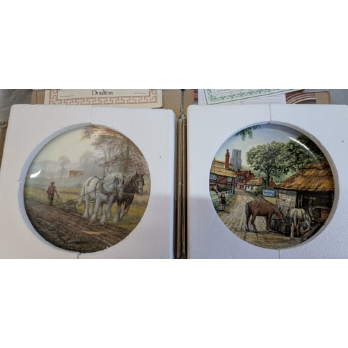 885 - A Collection Of Collectors Plates