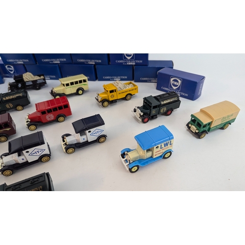 1089 - A Collection Of Fina 'Cameo Collection' Cars And Trucks