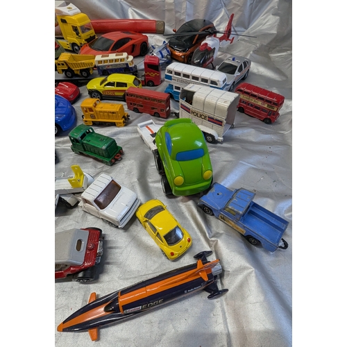 1172 - Mixed Box Of Playworn Toys