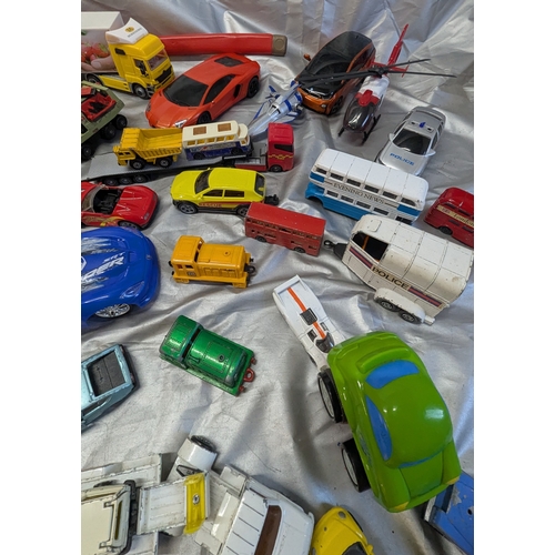 1172 - Mixed Box Of Playworn Toys