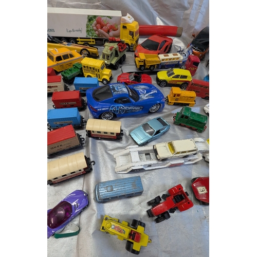 1172 - Mixed Box Of Playworn Toys