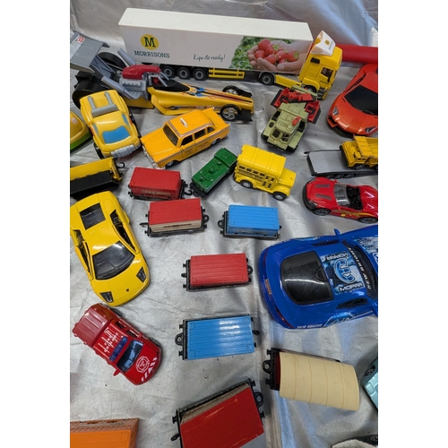 1172 - Mixed Box Of Playworn Toys