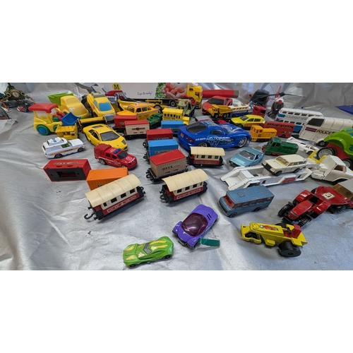 1172 - Mixed Box Of Playworn Toys