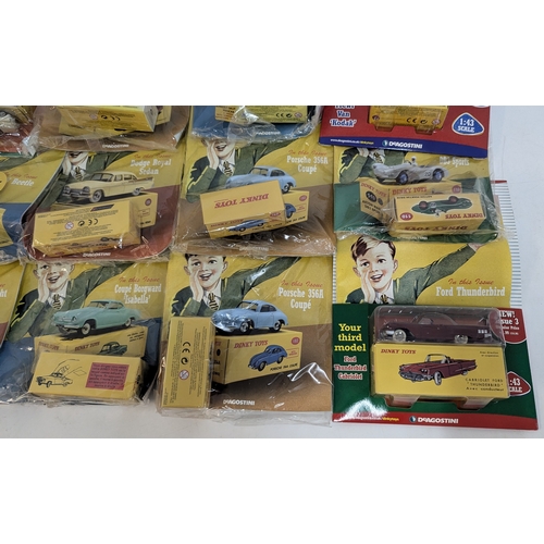 1200 - A Collection of De Agostini Dinky Toy Classic Collection Magazines and Cars x 29