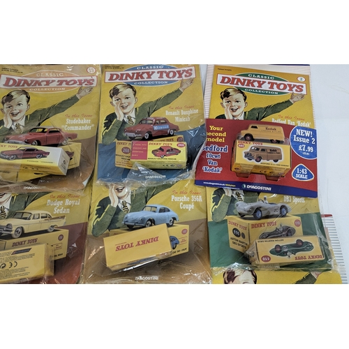 1200 - A Collection of De Agostini Dinky Toy Classic Collection Magazines and Cars x 29