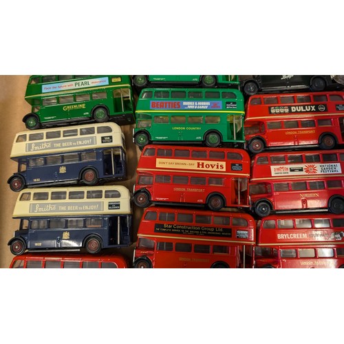 1333 - A Collection of 30 x Gilbow Exclusive First Edition Precision Die Cast Model Buses 1:76 .