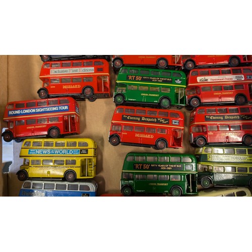 1333 - A Collection of 30 x Gilbow Exclusive First Edition Precision Die Cast Model Buses 1:76 .