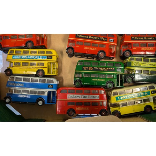 1333 - A Collection of 30 x Gilbow Exclusive First Edition Precision Die Cast Model Buses 1:76 .