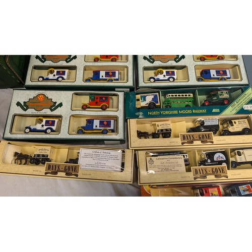 1339 - A Collection of Lledo/  Days Gone x 10 Sets in Original Boxes  1:43