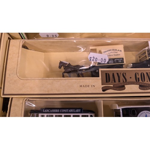 1340 - A Collection of Lledo/  Days Gone x 10 Sets in Original Boxes  1:43