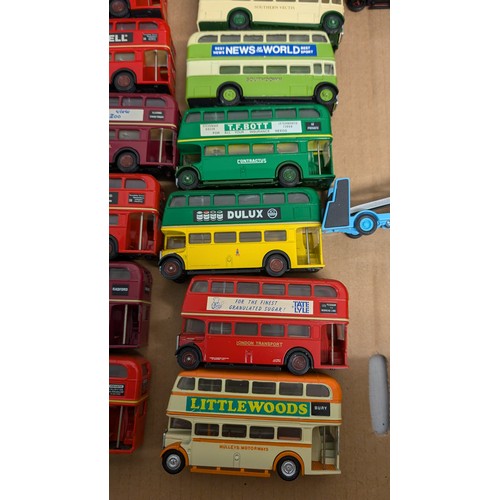 1352 - A Collection of 19 x Gilbow Exclusive First Edition Precision Die Cast Model Buses 1:76  plus 1 x Lo... 