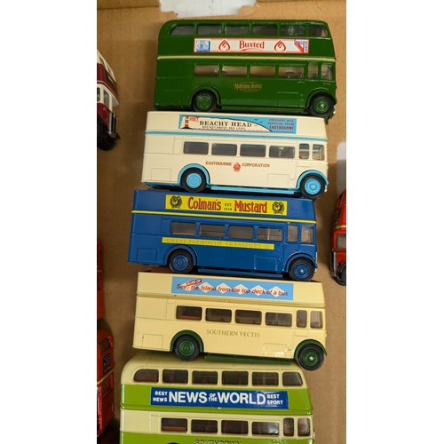 1352 - A Collection of 19 x Gilbow Exclusive First Edition Precision Die Cast Model Buses 1:76  plus 1 x Lo... 