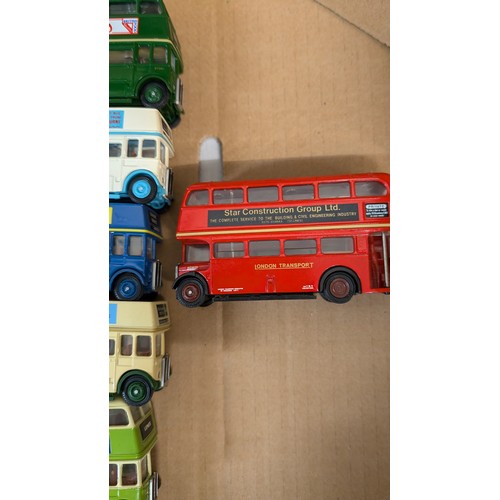 1352 - A Collection of 19 x Gilbow Exclusive First Edition Precision Die Cast Model Buses 1:76  plus 1 x Lo... 