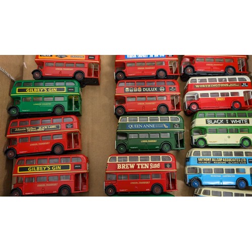 1355 - A Collection of 30 x Gilbow Exclusive First Edition Precision Die Cast Model Buses 1:76 .