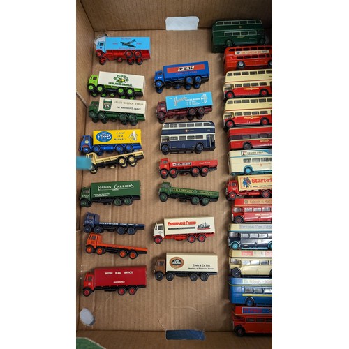 1356 - A Collection of 28 x Gilbow Exclusive First Edition Precision Die Cast Model Buses 1:76 and Trucks .