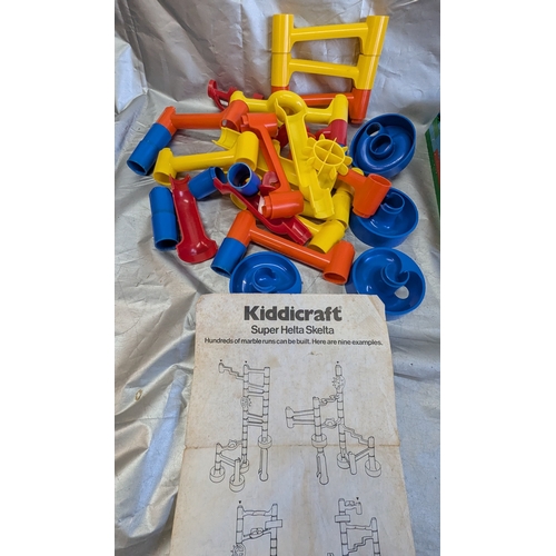 1715 - Kiddicraft Marble Run And Selection Of Megablocks