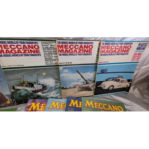 1719 - Meccano Magazines - One Dated March 1938, The Others From 60s, 70s, And 80s