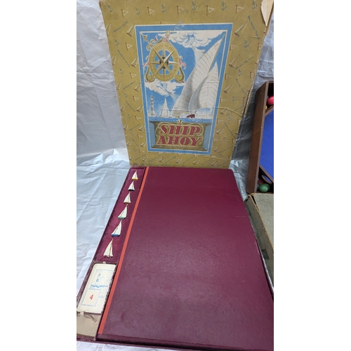 1752 - Vintage Board Games - Whirletto, Good Going, And Ship Ahoy