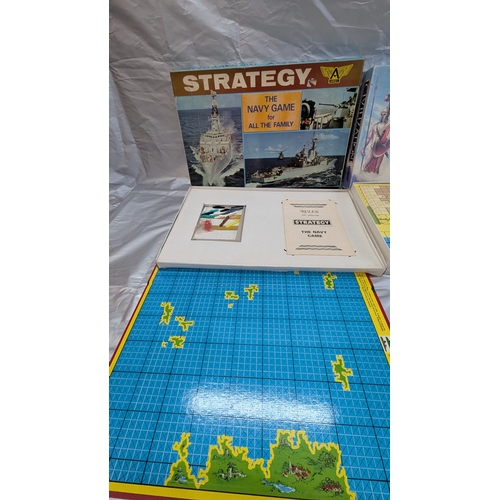 1760 - Vintage Board Games - Strategy, The Navy Game, Tri Taotios, Decline And Fall, And Civilisation