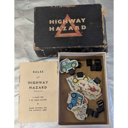 1765 - Highway Hazard Board Game - Word Making