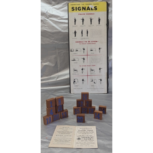 1765 - Highway Hazard Board Game - Word Making