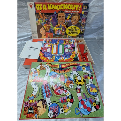 1768 - 5x Vintage Board Games Including Mousetrap, Kerplunk, Cluedo, It's A Knockout And Yahtzee!