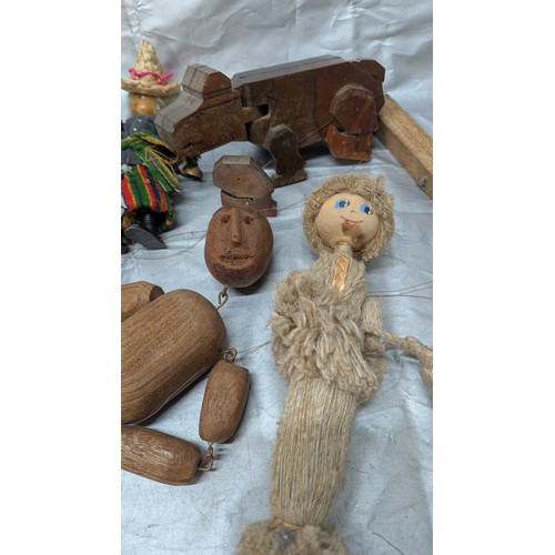 1798 - Selection Of Vintage / Antique Wooden Toys