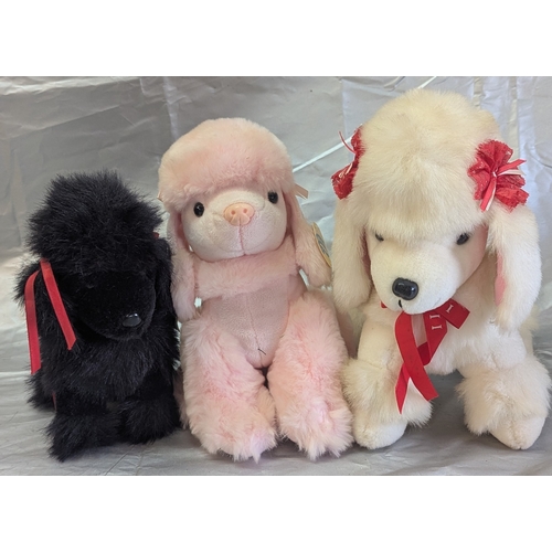 1824 - A Selection Of Soft Toy Dogs