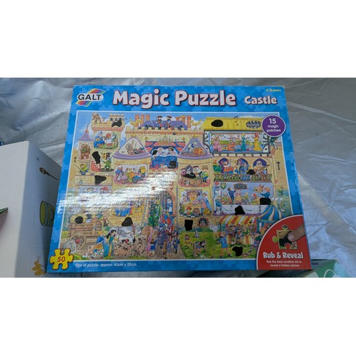 1899 - Chemistry Lab Set, Volcanic Eruption Set, Magic Puzzle Castle, Champion Baker Set And Jumbo Paddling... 