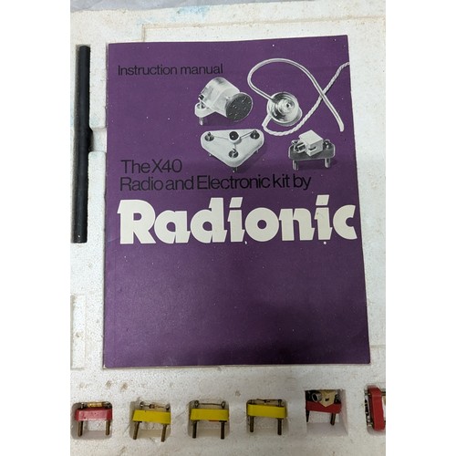 1904 - Vintage Radionics Set In Original Box With Instructions