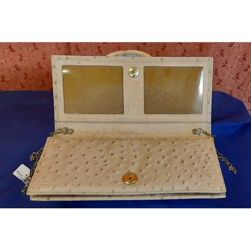 2368 - 4 x Vintage Bags including Unusual Boxed Double Chateau Cigar Box Bag.