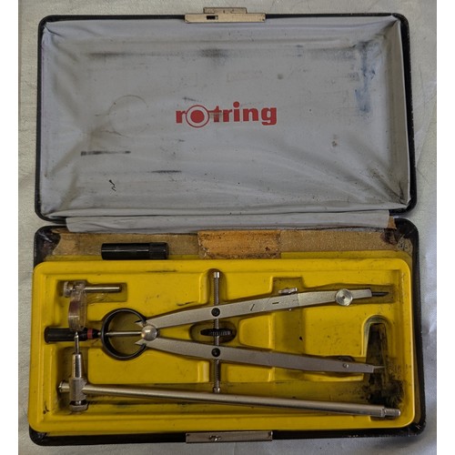 779 - An Assortment Of Vintage Draughtsman's Instrument Sets, Protractors, Compasses Etc. - Harling Of Lon... 