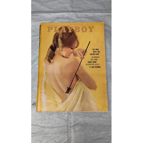 898A - 4 Playboy Magazines from 1965