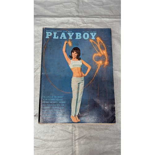 898A - 4 Playboy Magazines from 1965