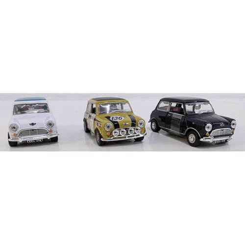 1084 - A Britax Mini Cooper and other Mini Die Cast Metal Model Cars