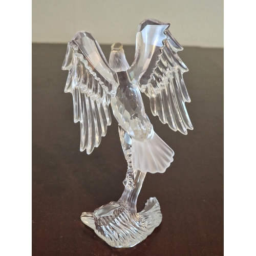 50 - Swarovski Silver Crystal Bald Eagle, from the 'Feathered Friends' Themed Group, (# 248003 / 7670 000... 