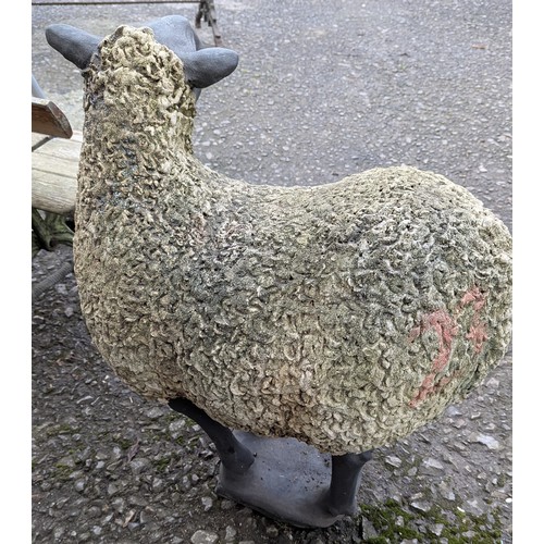 6 - A Custom Commissioned Hampshire Pottery  Sheep Ornament (Believed To Be The Only One In The World!) ... 